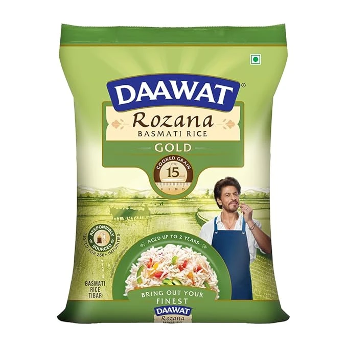 Daawat Rozana Gold Basmati Rice 1Kg