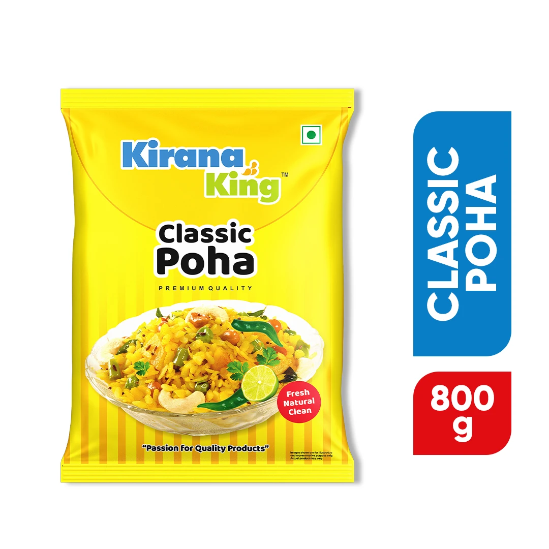 Kirana King Classic Poha 800gm