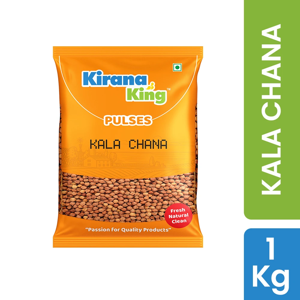 Kirana King Kala Chana 1 Kg